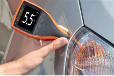 آموزش تشخیص رنگ شدگی بدنه خودرو در کرج