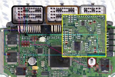 رفع ایراد برد ecu بوش 7.4.9