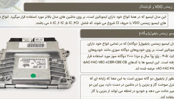 مشخصات ایسیو زیمنس